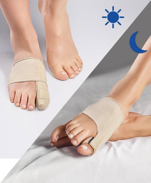 Offre Duo web orthèse hallux valgus jour et nuit