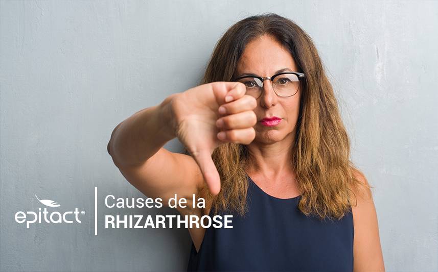 Les causes de la rhizarthrose du pouce