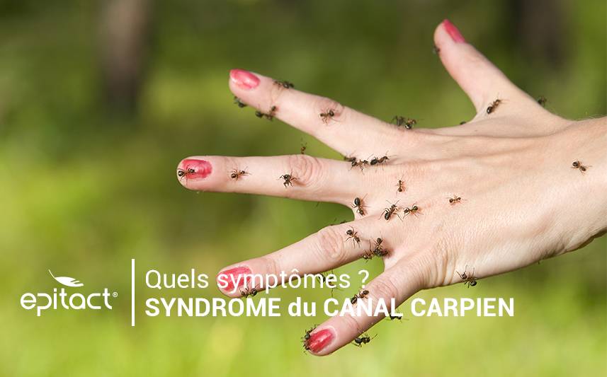 Quels symptômes pour le syndrome du canal carpien ?