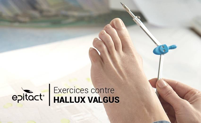 Quelques exercices contre l'hallux valgus