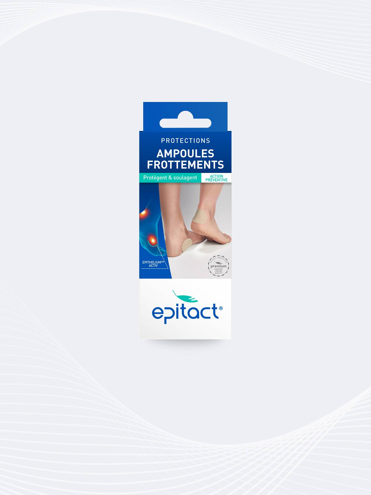 Protection ampoule au pied en silicone Epitact