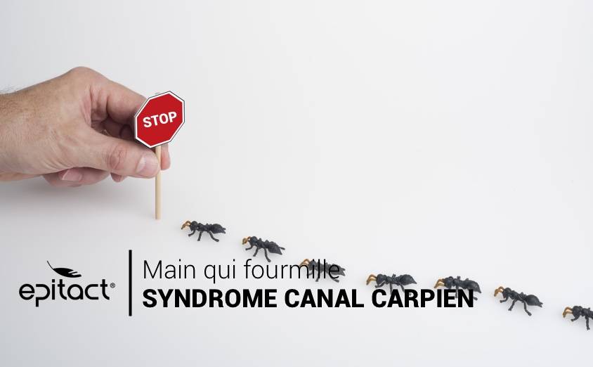 main qui fourmille : syndrome du canal carpien