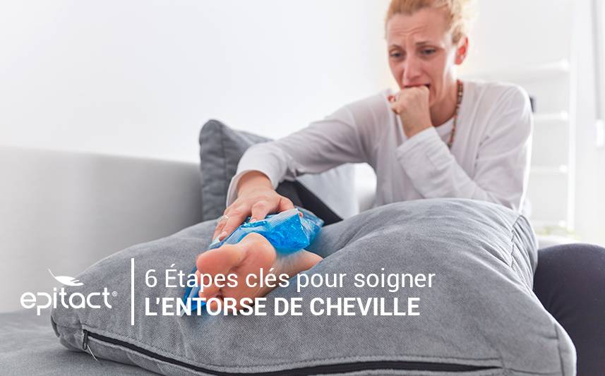 6 étapes pour bien soigner une entorse de cheville