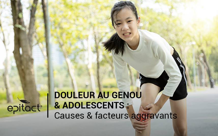 Douleur au genou chez l'adolescent : causes