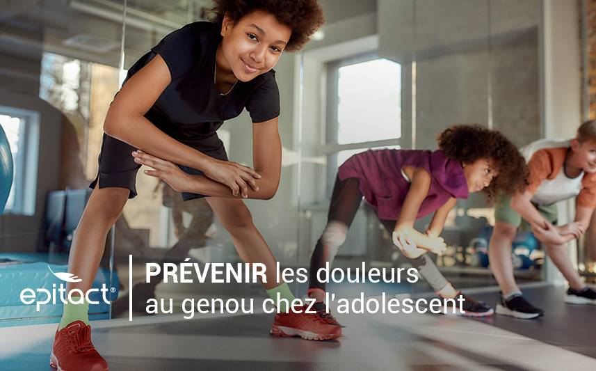 Prévenir les douleurs au genou chez l’adolescent